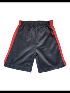 🎈5/$10🎈 Kids Black Athletic Shorts with Red Side Stripes
